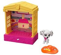 Mattel La Carica dei 101, Cuccia Casetta Impilabile con Dalmata Dejavu e Accessori, Giocattolo per Bambini 5+ Anni, GBM33