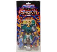 Masters of the Universe Origins x ThunderCats - Tygra, action figure snodata crossover anni '80, con armatura rimovibile, frusta bolo e mini fumetto, giocattolo per bambini, 6+ anni, JFW96