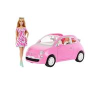 Set bambola Mattel Con Fiat 500 HRG59