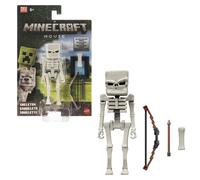 Mattel Minecraft Action Figure & Accessories Set, 4-inch Skeleton Posable Charac