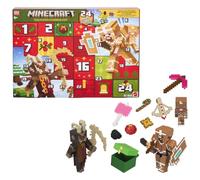Mattel Minecraft Calendario dell'Avvento con 23 sorprese
