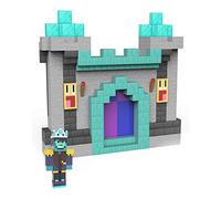 Mattel Minecraft Creator Series Party Supreme's Palace Playset con luci, musica e action figure da 8,3 cm, giocattolo da collezione regalo per bambini dai 6 anni in su