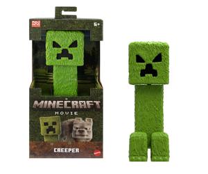 Mattel Minecraft - Creeper, action figure snodata da 30+ cm, personaggio di gran