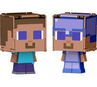 Mattel Minecraft Flippin’ Figs Figures Collection with 2-in-1 Fidget Play, 3.75-