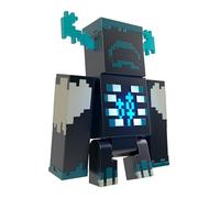 Mattel Minecraft Giocattoli - Action figure Guardiano con luci, suoni e accessor