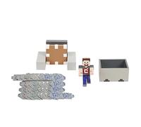 Minecraft Explosive Wagon Steve Figura Mattel