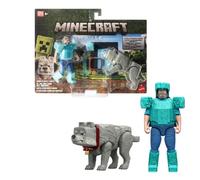Minecraft: set di gioco Steve e il lupo