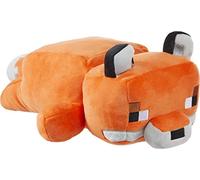 Mattel Minecraft, peluche a forma di volpe, 30,5 cm, bambola morbida ispirata al personaggio dei videogiochi, giocattolo da collezione
