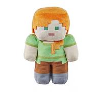 Mattel Minecraft Peluche Bambole Personaggio Morbide, ispirato al videogioco, giocattolo per bambini e adulti da collezionare 3+ Anni, HLN12