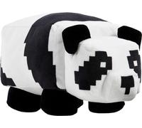 Mattel Minecraft - Peluche Panda, morbido peluche da collezione in tessuto, lungo 20 cm e ispirato al videogioco, dettagli pixelati caratteristici, giocattolo per bambini, 3+ anni, HLN10