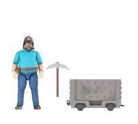 Mattel Minecraft Action Figure Set, Explosive Minecart Escape with 4-inch Steve