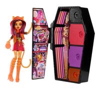Mattel - Monster High Segreti Da Brivido Serie Neon HPD59, Toralei Stripe HNF80