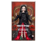 Mattel Monster High Wednesday Morticia Addams Skullector Bambola
