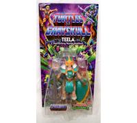 Mattel Motu Tnmt Tartarughe Di Grayskull Teela 5.5 " Figura Sigillato On