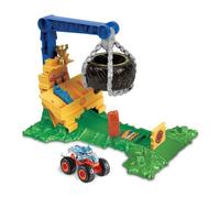 Mattel Pista Rhinomite chargin arena smaher playset HOT WHEELS MONSTER TRUCKS