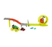 Mattel Playset pista Power Smashers Charge & Chase Challenge HOT WHEELS MONSTER