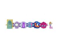 Mattel Polly Pocket Bracciale Treasures - Tema Conchilling - Bracciale + 1 micro bambola e funzionalità interattive!
