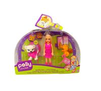 Mattel Polly Pocket Sparkling Pets 2008 Assortimento L9813 - Mini bambole e a...