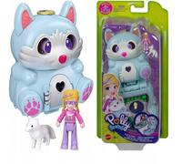 MATTEL POLLY POCKET VOLPE ARTICA VOLPE Bambola apribile e girevole