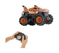 Mattel Radiocomando Tiger Shark 2,4 GHz scala 1:24 HOT WHEELS MONSTER TRUCKS