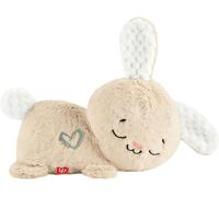Fisher-price - coniglietto coccole & relax, morbido peluche sensoriale con luci, musica e movimento