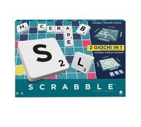 SCRABBLE - IL GIOCO DA TAVOLO DELLE PAROLE, NUOVA VERSIONE CON DOPPIO TABELLONE E MODALITà PAROLE DI SQUADRA