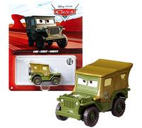 Mattel Selezione Veicoli Racing Style, Disney Cars, Cast 1:55 Veicoli Auto, DXV29N Cars 3 Single:Sarge (CDXV59)