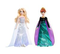 Disney Frozen Regina Anna & Elsa The Neve Bambola Alla Moda 2pk Nuovo con