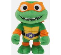 Mattel Teenage Mutant Ninja Turtles: Mutant Mayhem Michelangelo, bambola morbida mascherata arancione del personaggio del film TMNT Michelangelo TMNT