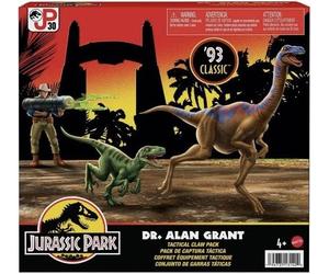 Mattel The Jurassic Park '93 Classic Dr. Alan Grant Tactical Claw Pack