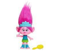Mattel Trolls 3 - Tutti Insieme - Regina Poppy Capelli Arcobaleno Musicale, bamb