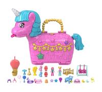 Mattel UK Polly Pocket 35Th Celebration Unicorn Party NUOVO