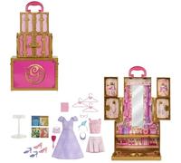 Mattel Universal Pictures’ Wicked Glinda’s Glamorous Closet with 2 Unique Looks, Surprises & 13 Accessories, Inspired by The Movie
