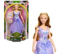 Mattel Universal Wicked: For Good - Glinda Cantante, bambola da collezione ispirata al film con abito rimovibile, canta "For Good" in inglese, giocattolo per bambini, 4+ anni, JFM10
