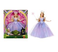 Mattel Universal Wicked: Parte 2 - Glinda, bambola deluxe con abito rimovibile e look ispirato al film, 3 accessori inclusi, giocattolo per bambini, 6+ anni, JFM13