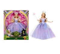 Mattel Universal Wicked: Parte 2 - Glinda, bambola deluxe con abito rimovibile e look ispirato al film, 3 accessori inclusi, giocattolo per bambini, 6+ anni, JFM13