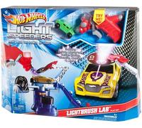 MATTEL W3855 HOT WHEELS SPEEDERS LABORATORIO ILLUMINA E COLORA