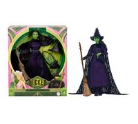 Mattel Wicked Elphaba, bambola deluxe snodata e accessori, look ispirato al film