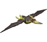 Mattel Jurassic World - Ptenarodon Ruggito Selvaggio, dinosauro snodabile con mandibola multidirezionale, mossa d'attacco e suoni inclusi, giocattolo per bambini, 4+ anni, JKL78