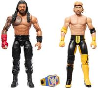 Mattel WWE Championship Showdown Roman Reigns vs Logan Paul - Confezione da 2