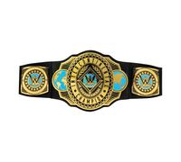 Mattel WWE Championship Title, campione intercontinentale, accessorio per bambini per giochi di ruolo e costumi, lunghezza 3+ piedi con regolazione una tantum