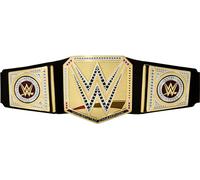 Mattel WWE - Cintura Undisputed Universal Championship, tessuto in semipelle, lunga 91+ cm e regolabile, stile autentico dei campionati RAW, SmackDown e NXT, giocattolo per bambini, 6+ anni, HYJ35
