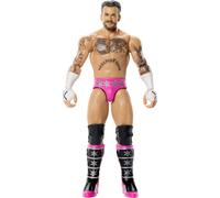 Mattel WWE Main Event - CM Punk, Superstar collezionabile Series 164, action figure con 14 punti di articolazione e aspetto realistico, giocattolo per bambini, 6+ anni, JHJ07