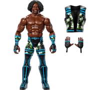 Mattel WWE Elite Action Figure & Accessori, 15,2 cm da collezione Xavier Woods con 25 punti di articolazione, aspetto realistico e mani intercambiabili