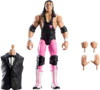 Mattel WWE Elite Collection Action Figure & Accessori, Premium Live Event Bret H