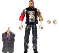 Mattel WWE Elite Collection Action Figure & Accessori, Premium Live Event Kevin Owens con mani intercambiabili & Build-A-Figure parti