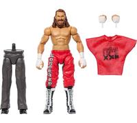 Mattel WWE Elite Collection Action Figure & Accessori, Premium Live Event Sami Zayn con mani intercambiabili e pezzi Build-A-Figure