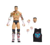 Mattel WWE Elite Collection - CM Punk Top Picks, action figure collezionabile con accessori inclusi, mani e costumi da combattimento intercambiabili, 8+ anni, JHV13