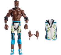 Mattel WWE Elite Collection - Kofi Kingston, personaggio collezionabile Series 113, action figure articolata e con mani intercambiabili, giocattolo per bambini, 8+ anni, JCH89