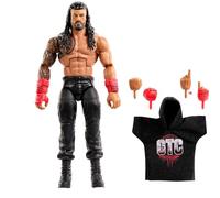 Mattel WWE Elite Collection - Roman Reigns, personaggio collezionabile Series 120, alto 15+ cm con 25 punti di articolazione e mani intercambiabili incluse, 8+ anni, JCJ30